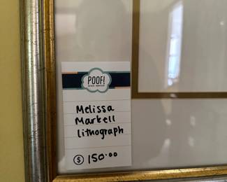 Melissa Markell Lithograph