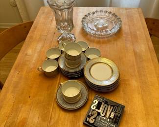 Charles Field Haviland Limoges Pascale cups and saucers