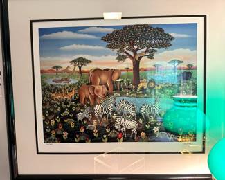 Vintage Branko Paradis Seriolithographs