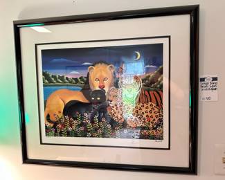 Vintage Branko Paradis Seriolithographs