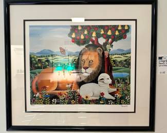 Vintage Branko Paradis Seriolithographs