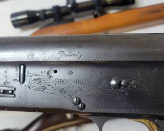 Belgian Browning 20 gauge shotgun. 