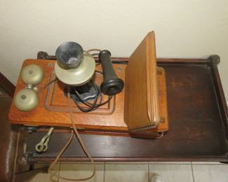 Antique Kellogg Telephone 