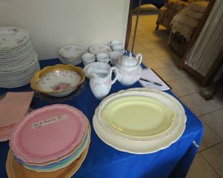 WS George, CT Limoges Tea Set