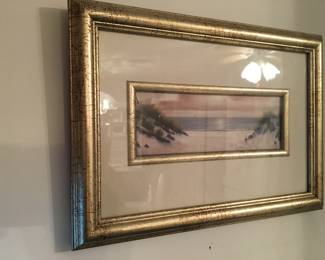 Artwork (small) resembling the shore