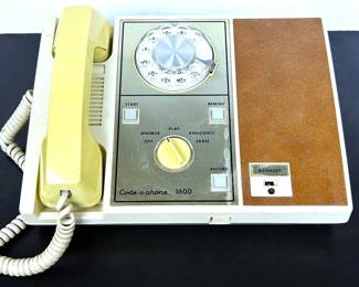 Vintage Code-a-phone 1600