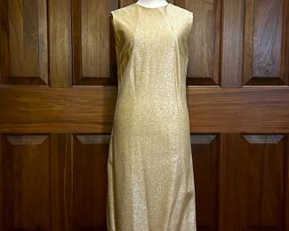 Vintage 1960s dress by Snyder Craft California which sold through the J. M. Dyer Co Department store of Corsicana, TX 