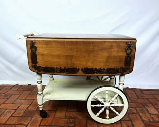 Ethan Allen American Traditional tea cart 