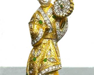 Vintage Nettie Rosenstein  Brooch 