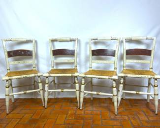 Hitchcock chairs by Nichols & Stone