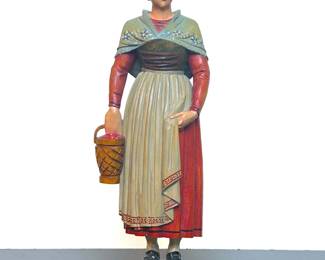 Anton Fischer wood carving figurine made in  Oberammergau, Germany