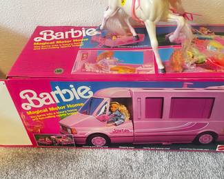 Barbie Van and Horse 