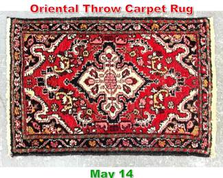 Lot 552 2 2 x 3 5 Handmade Oriental Throw Carpet Rug 