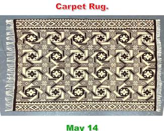 Lot 404 7 7 X 5 1 American Indian Carpet Rug. 