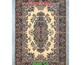 Lot 546 6 5 X 4 Handmade Oriental Carpet Rug.
