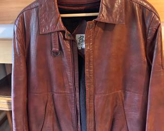 Leather jacket