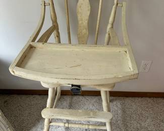Vintage high chair