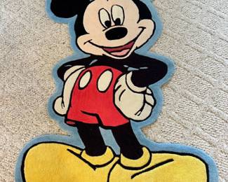 Mickey Mouse rug