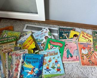 Vintage Little Golden Book collection