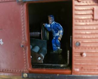 Vtg. Gilbert American Flyer Lines S Scale 974 Box Car