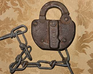Vtg Railroad Padlock!