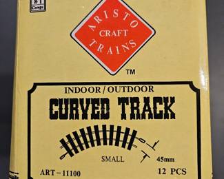 Vtg. Brass AristoCraft Indoor/Outdoor Curved Track Small ART-11100 4ft. Diameter Circle
12 Pieces NIB!!