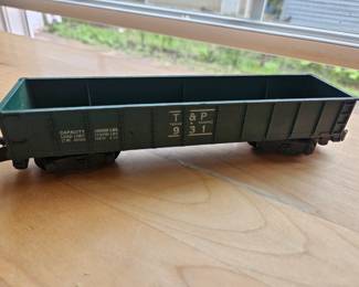 Vtg. American Flyer S Gauge T&P 931 Green Gondola 