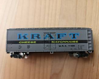 Vtg. Bachmann N Scale Kraft Cheese Mayonnaise WRX11186 Box Car 