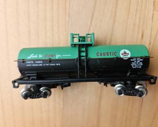 Vtg. Bachmann N Scale Look to Dow for Caustic CGTX 14003 Tank Car