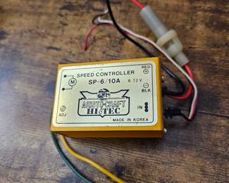 Vtg. Aristo-Craft Hitech Electronic Speed Controller SP-6/10A 