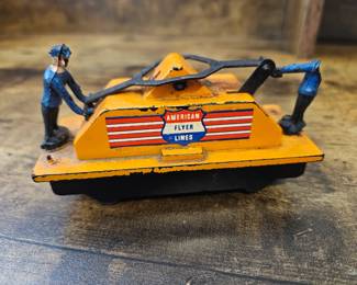 Vtg. Gilbert American Flyer Lines 740 Die-Cast Motorized Handcar