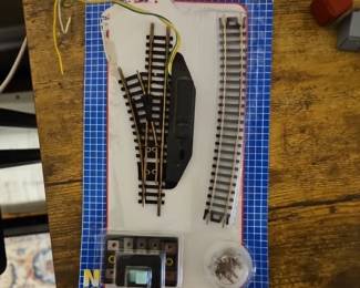 Vtg. Atlas N Scale Code 80 Switch Remote Turnout Switch & Parts