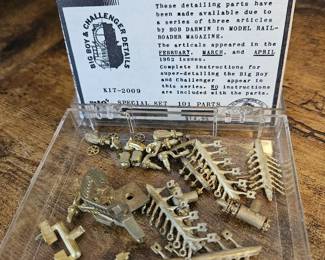 Vtg. Cal-Scale Special Parts for the UP Big Boy’s & Challenger’s HO Kit 2009 