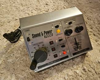 Vtg. MRC Sound & Power 7000 Model Train Transformer Controller