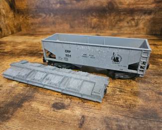 Vtg. Gilbert American Flyer Lines S Scale CRP 924 Covered Cement Hopper Jersey Central Lines 