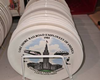 Vintage Railroad Plates!