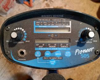 Bounty Hunter Pioneer #505 Metal Detector!

