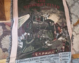 E.T. Paul Midnight Flyer Afghan!
