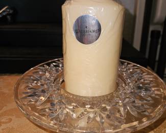 Waterford Bethany Pillar Candle Holder!