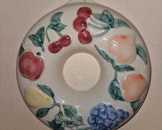 HartStone Pottery Fruit Mold Pan!