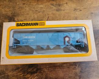 Vtg. "The Rock" Bachmann HO 42’ Open Hopper w/o Load Rock in Box 