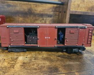 Vtg. Gilbert American Flyer Lines S Scale 974 Box Car