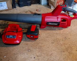 Snapper Cordless 58 Volt Leaf Blower #BL58V w/2.6 amp Battery!
