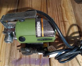 Drummond 1/10 HP Transfer Pump!
