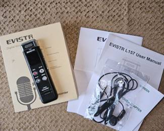 Evistr Digital Voice Recorder #L157 16GB!