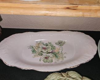 Vtg N.C. Co E.L.O. China Oval 13” Platter!