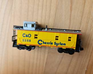 Vtg. Bachmann N Scale Chessie System C&O 3358 Caboose  