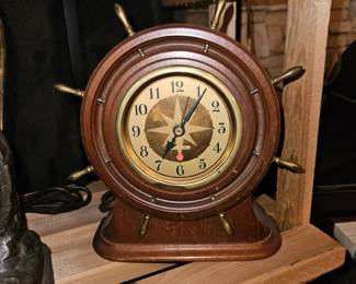 Seth Thomas Model E00-6004 Nautical Clock!
