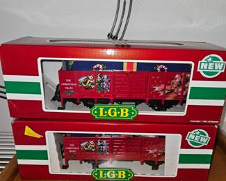LGB No. 4021 CT Christmas Gondolas!
