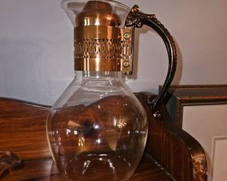 MCM Copper & Glass Carafe!
